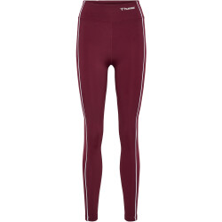 hummel hmlMT FLASH High-Waist Tights Damen 4333 - zinfandel XS