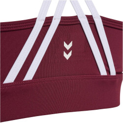 hummel hmlMT FLASH Sport-BH Damen 4333 - zinfandel XS