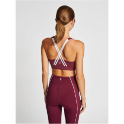 hummel hmlMT FLASH Sport-BH Damen 4333 - zinfandel XS