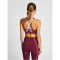 hummel hmlMT FLASH Sport-BH Damen 4333 - zinfandel XS