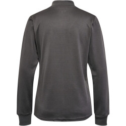 hummel Staltic Poly langarm 1/2-Zip Sweatshirt Damen 1025 - magnet M
