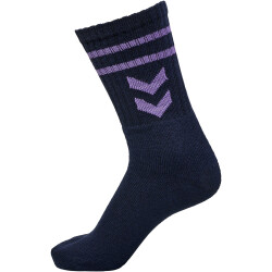 3er Pack hummel SS23 Socken 9169 - white/marine/baltic sea 46-48