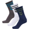 3er Pack hummel SS23 Socken 9168 - white/magnet/marine 36-40