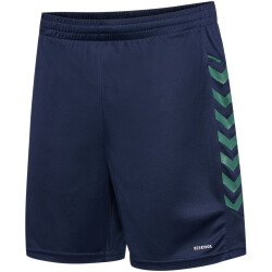 hummel Staltic Poly Shorts Herren 7209 - marine/duck green S