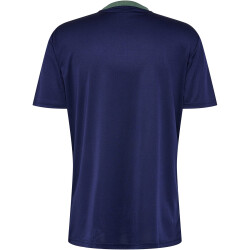 hummel Staltic Poly Trikot Herren 7209 - marine/duck green S