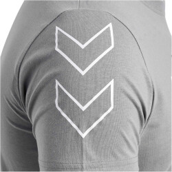 hummel hmlTE JEFF T-Shirt Herren 2858 - sharkskin S