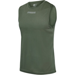 hummel hmlTE FLEX Tanktop Herren 6126 - climbing ivy S