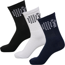3er Pack hummel Court Socken 2200 - black/marine/white 41-45