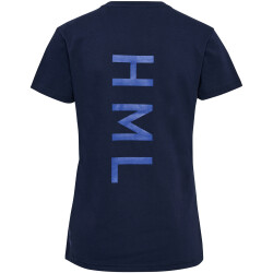 hummel Court T-Shirt Damen 7026 - marine XS