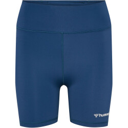 hummel hmlMT ACTIVE kurze High-Waist Tights Damen 7954 - insignia blue XS