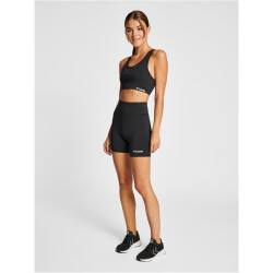 hummel hmlMT ACTIVE kurze High-Waist Tights Damen 2001 - black XS
