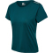 hummel hmlMT AURA Mesh T-Shirt Damen 6470 - deep teal XS