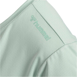 hummel hmlMT AURA Mesh T-Shirt Damen 6117 - silt green XS