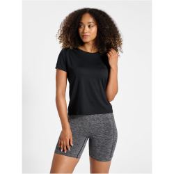 hummel hmlMT AURA Mesh T-Shirt Damen 2001 - black XS