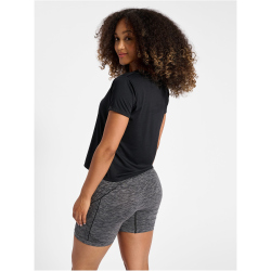 hummel hmlMT AURA Mesh T-Shirt Damen 2001 - black XS