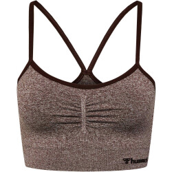 hummel hmlCI Seamless Scrunch Sport-BH Damen 8131 - java melange L