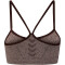 hummel hmlCI Seamless Scrunch Sport-BH Damen 8131 - java melange L