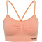 hummel hmlCI Seamless Scrunch Sport-BH Damen 4409 - canyon sunset melange XS