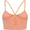 hummel hmlCI Seamless Scrunch Sport-BH Damen 4409 - canyon sunset melange M