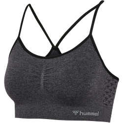 hummel hmlCI Seamless Scrunch Sport-BH Damen 2508 - black...