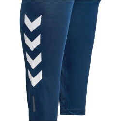 hummel hmlTE CURVY High-Waist Tights Plus Damen 7954 - insignia blue XXL