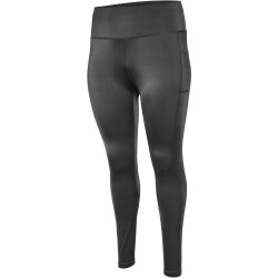 hummel hmlTE CURVY High-Waist Tights Plus Damen 1025 -...