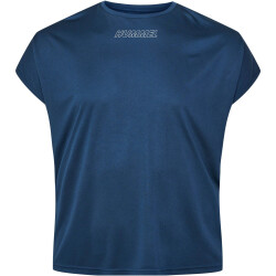 hummel hmlTE CURVY T-Shirt Plus Damen 7954 - insignia blue 3XL