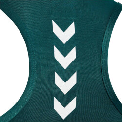 hummel hmlTE CURVY Sport-BH Plus Damen 6470 - deep teal XL