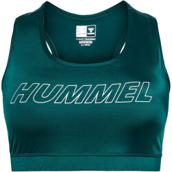 hummel hmlTE CURVY Sport-BH Plus Damen 6470 - deep teal XL