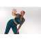 hummel hmlTE CURVY Sport-BH Plus Damen 6470 - deep teal XL