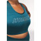 hummel hmlTE CURVY Sport-BH Plus Damen 6470 - deep teal XL