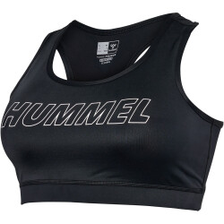 hummel hmlTE CURVY Sport-BH Plus Damen 2001 - black XL