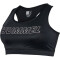 hummel hmlTE CURVY Sport-BH Plus Damen 2001 - black XL
