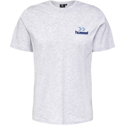 hummel hmlLGC ROWAN T-Shirt Herren 2926 - grey melange/blue nights S