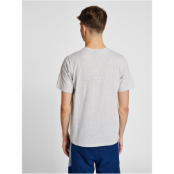 hummel hmlLGC ROWAN T-Shirt Herren 2926 - grey melange/blue nights S