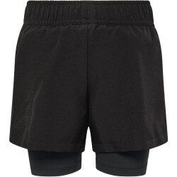 hummel hmlPURE 2in1 Shorts Mädchen 2001 - black 110