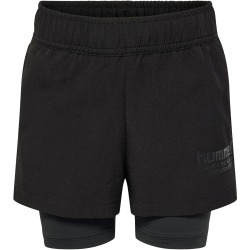 hummel hmlPURE 2in1 Shorts M&auml;dchen 2001 - black 110