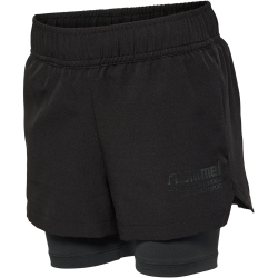 hummel hmlPURE 2in1 Shorts M&auml;dchen 2001 - black 128