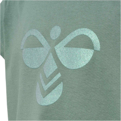 hummel hmlDIEZ T-Shirt Mädchen 6575 - laurel wreath 164