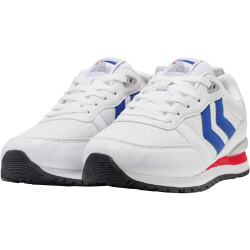 hummel Monaco 86 Perforated Sneaker 9253 - white/blue/red 38.5
