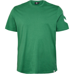 hummel hmlLEGACY CHEVRON Plussize T-Shirt Herren 6110 - foliage green 3XL