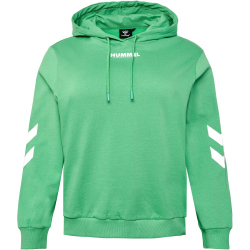 hummel hmlLEGACY Plussize Hoodie Damen 6109 - green spruce 3XL