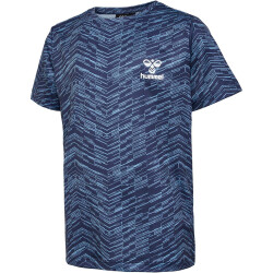 hummel hmlDAMS T-Shirt Jungen 1009 - black iris 104