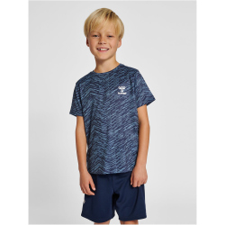 hummel hmlDAMS T-Shirt Jungen 1009 - black iris 104