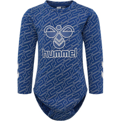 hummel hmlKAMARI langarm Baby-Stramplers 7017 - navy peony 56