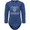 hummel hmlKAMARI langarm Baby-Stramplers 7017 - navy peony 56
