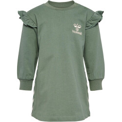 hummel hmlSIGNE Sweatkleid Mädchen 6575 - laurel wreath 80