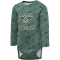 hummel hmlGREER langarm Baby-Stramplers 6575 - laurel wreath 56