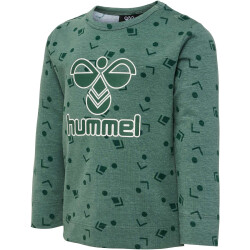 hummel hmlGREER Langarmshirt Jungen 6575 - laurel wreath 56