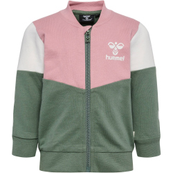 hummel hmlFINNA Zip Sweatjacke Baby 6575 - laurel wreath 74